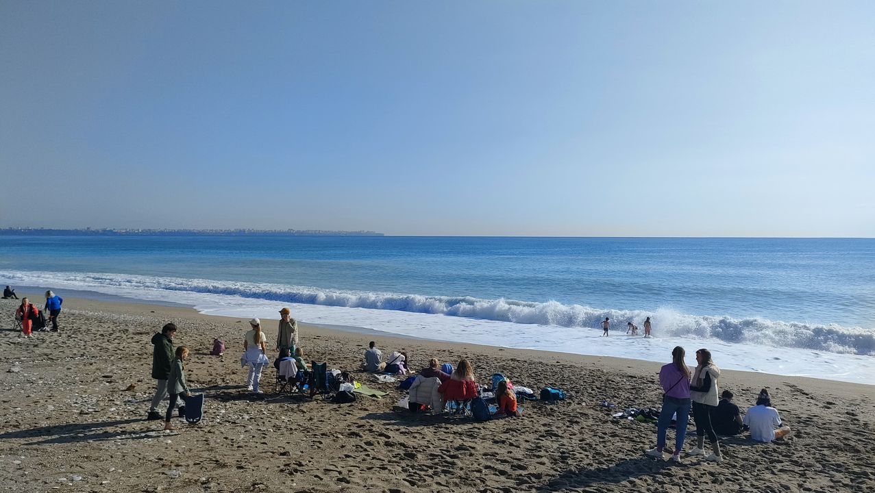 Antalya'da Fırtına Sonrası Deniz Keyfi 2