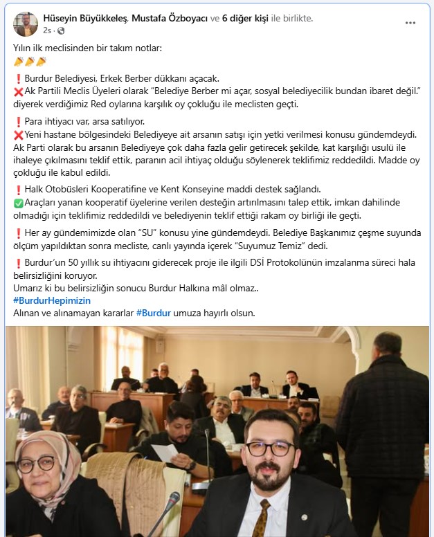 Burdur'da Başkan Ercengiz'den Akp Grup Başkanı'na Sert Sözler Abilerin Talimat Vermiş 5