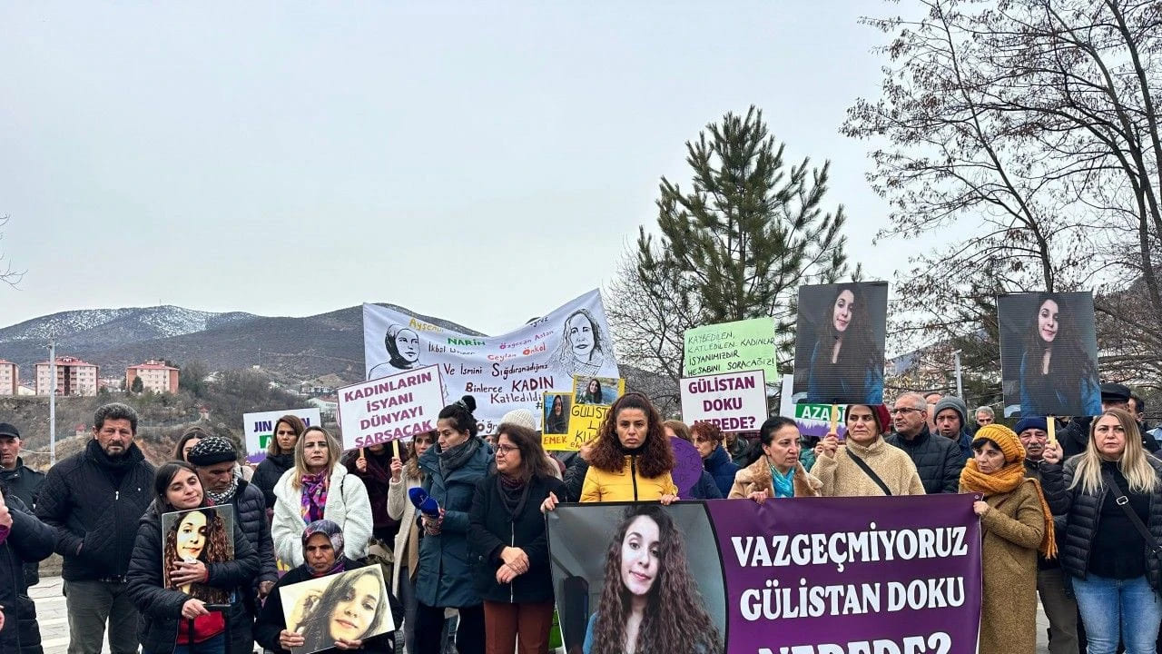 Gülistan Doku İçin Tunceli’de Protesto Yürüyüşü Gerçekleşti