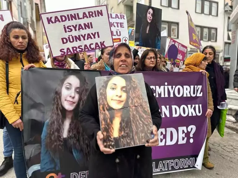 Gülistan Doku İçin Tunceli’de Protesto Yürüyüşü Gerçekleşti