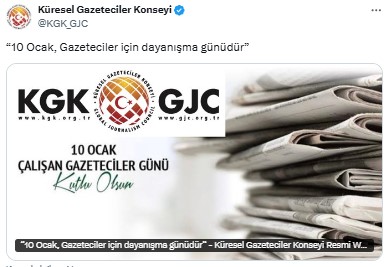 Kgk 10 Ocak Gazeteciler İçin Dayanışma Günüdür 2