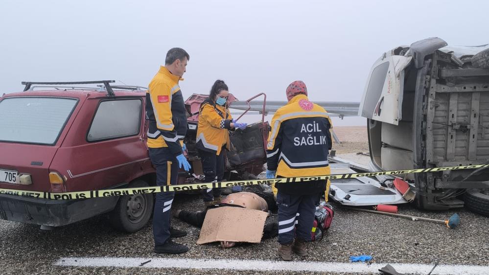 Kırşehir'de Feci Kazada Öl*ler ve Yaralılar Var