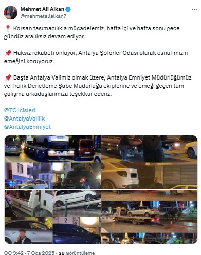 Mehmet Ali Alkan Korsan Taşımacılık Yapan Araçları Paylaştı 2