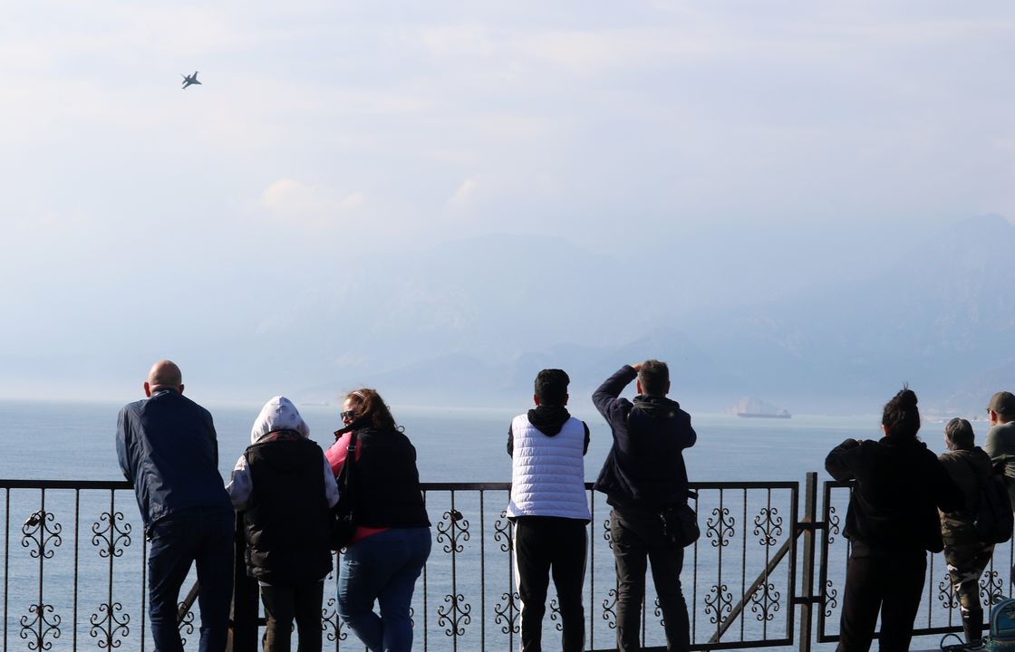 Solotürk Antalya Semalarında Eğitim Uçuşunda  3