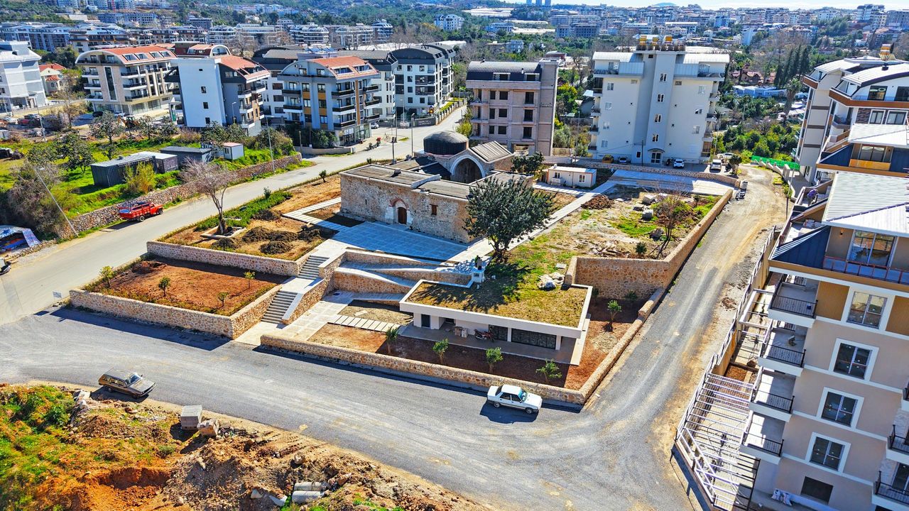 Alanya'nın Tarihi Oba Medresesi'nde Restorasyon Çalışmaları Son Aşamada 4