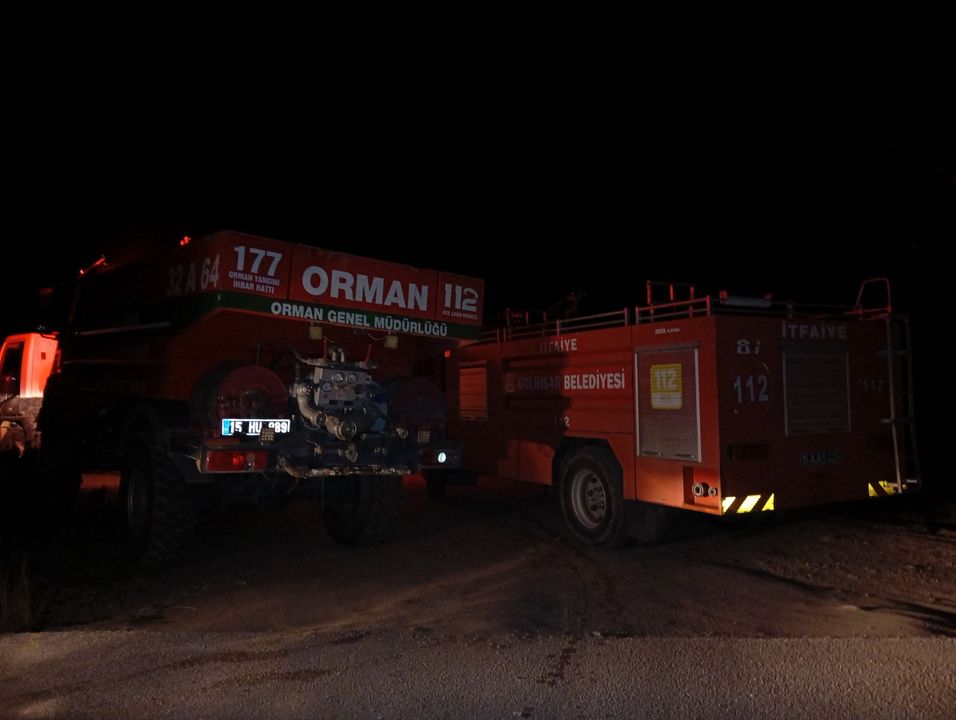 Burdur Gölhisar Gölü'nde Kundaklama Şüphesi 1 Kişi Fotokapanla Yakalandı 3