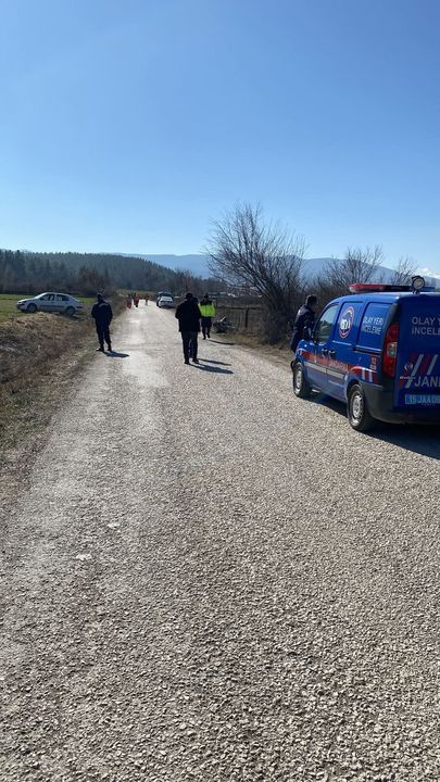 Burdur Gölhisar'da Motosikletten Düşen Sürücü Kurtarılamadı 3