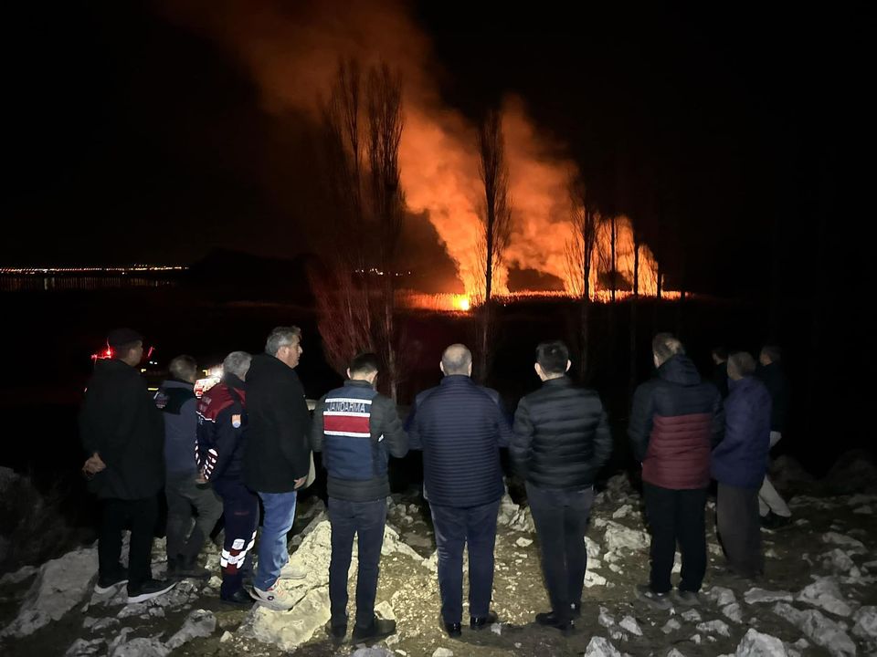 Burdur Yamadı Gölü'nde Bir Haftada İkinci Yangın 5