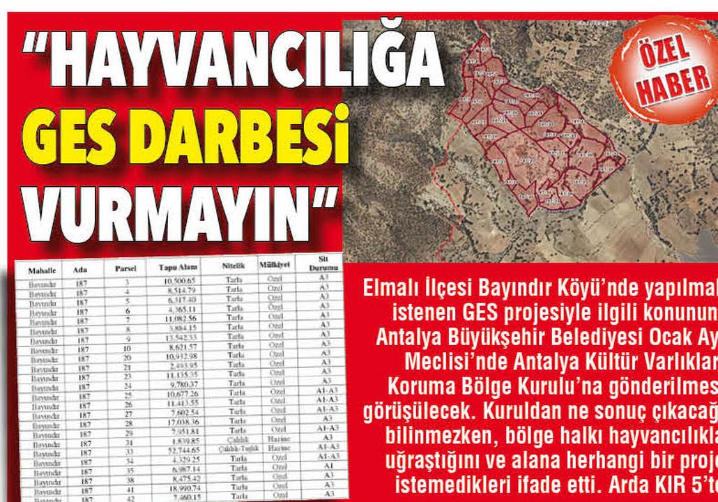 Elmalı'da Tartışmalı Ges Tadilatı! 4