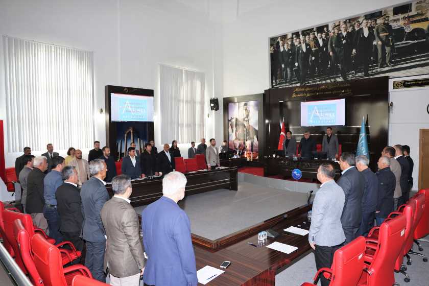 Aksu Belediyesi Şubat Ayı Meclis Toplantısı Gerçekleştirildi