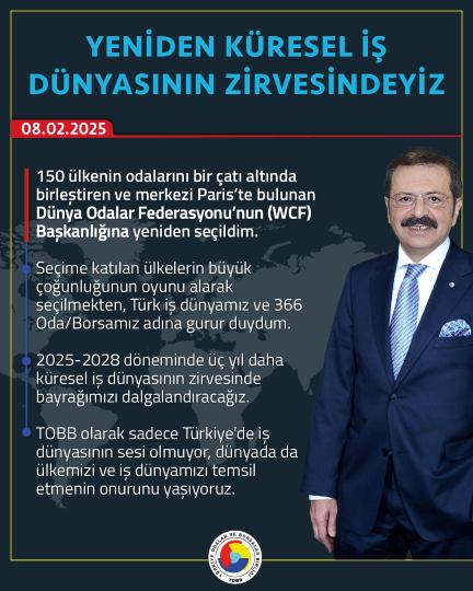 TOBB Başkanı Rifat Hisarcıklıoğlu’na Güven Oyu! 