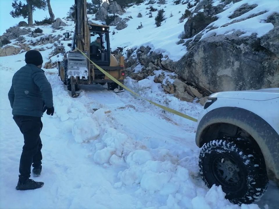 İbradı'dan Manavgat'a Giderken Yaylada Mahsur Kaldılar 2