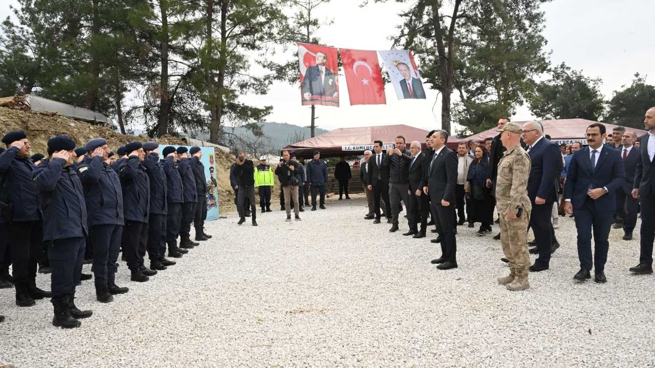 Kumluca'da Yeni Jandarma Binası Temeli Atıldı 4