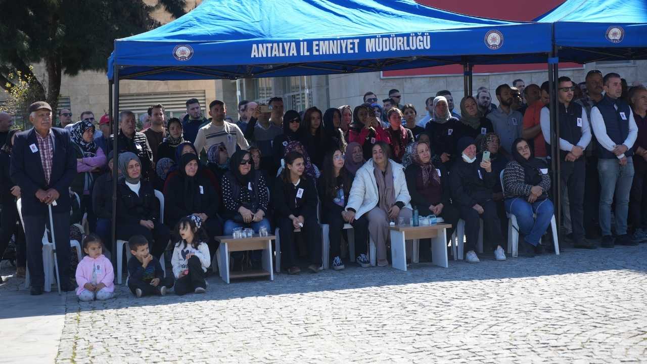 Antalya'da Başpolis Ufuk Öcal'a Hüzünlü Veda 3