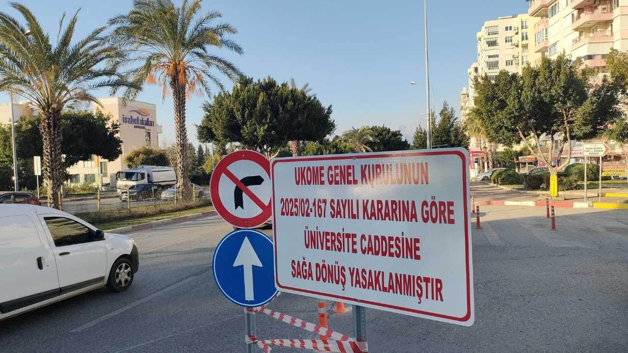 Antalya'da Üniversite Caddesi Dönüşüne Yeni Düzenleme 2