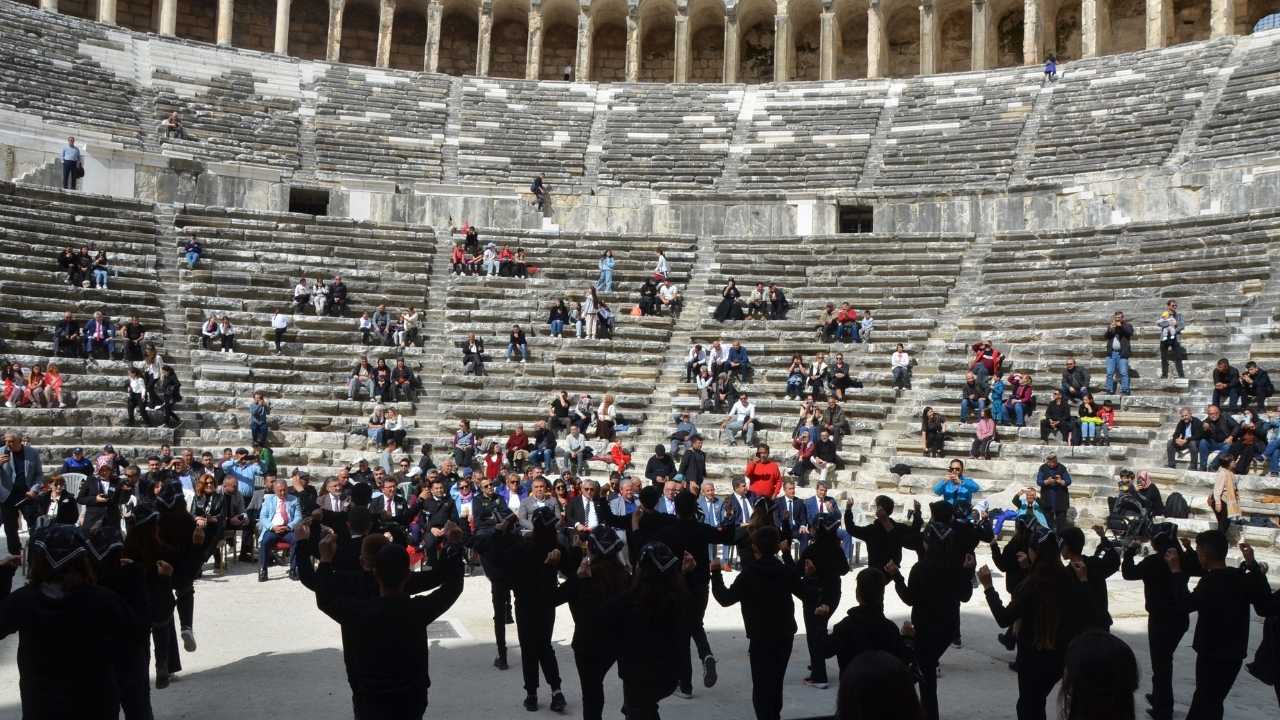 Atatürk'ün Serik Ve Aspendos'a Gelişinin 95'Inci Yılı Kutlandı  2