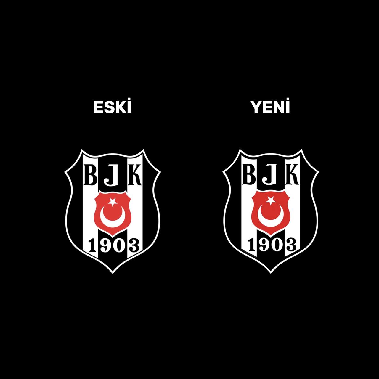 Beşiktaşın Yeni Logosu