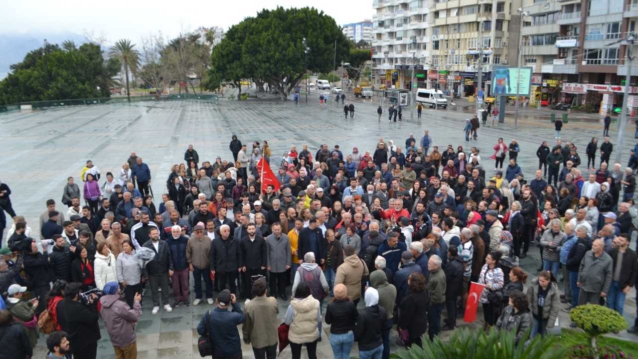 Chp Antalya'dan İmamoğlu'na Destek Yürüyüşü! 4