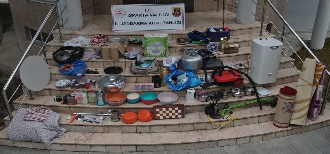 Isparta Atabey'de Bahçe Evini Soydular! 4 Şüpheli Tutuklandı 2