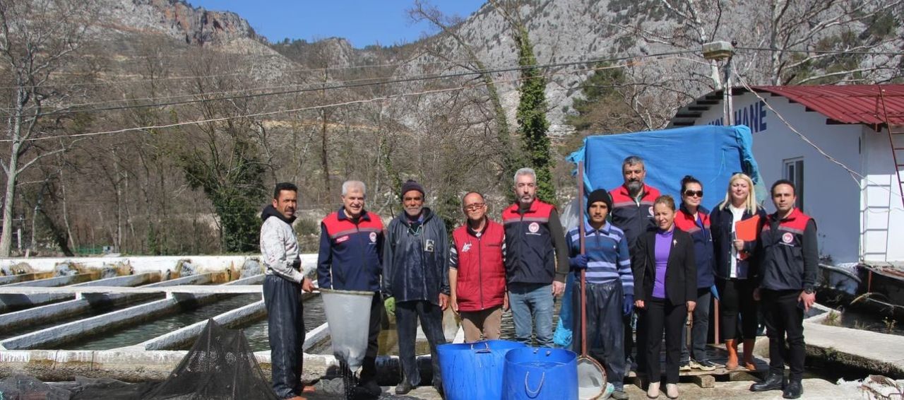 Isparta’da 110 Milyon Yavru Alabalık Yetiştirildi 2