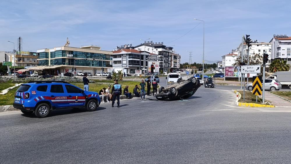 Manavgat’ta Hız ve Dikkatsizlik Kazaya Neden Oldu