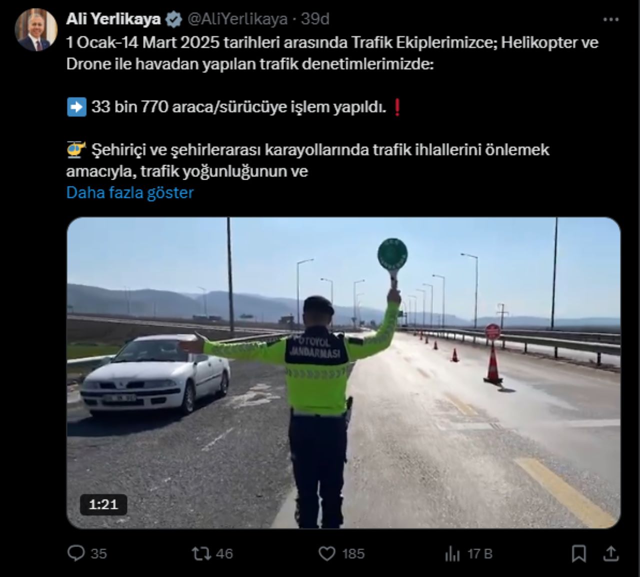 Trafik Denetimlerinde Rekor! 566 Bin Araca İşlem Yapıldı