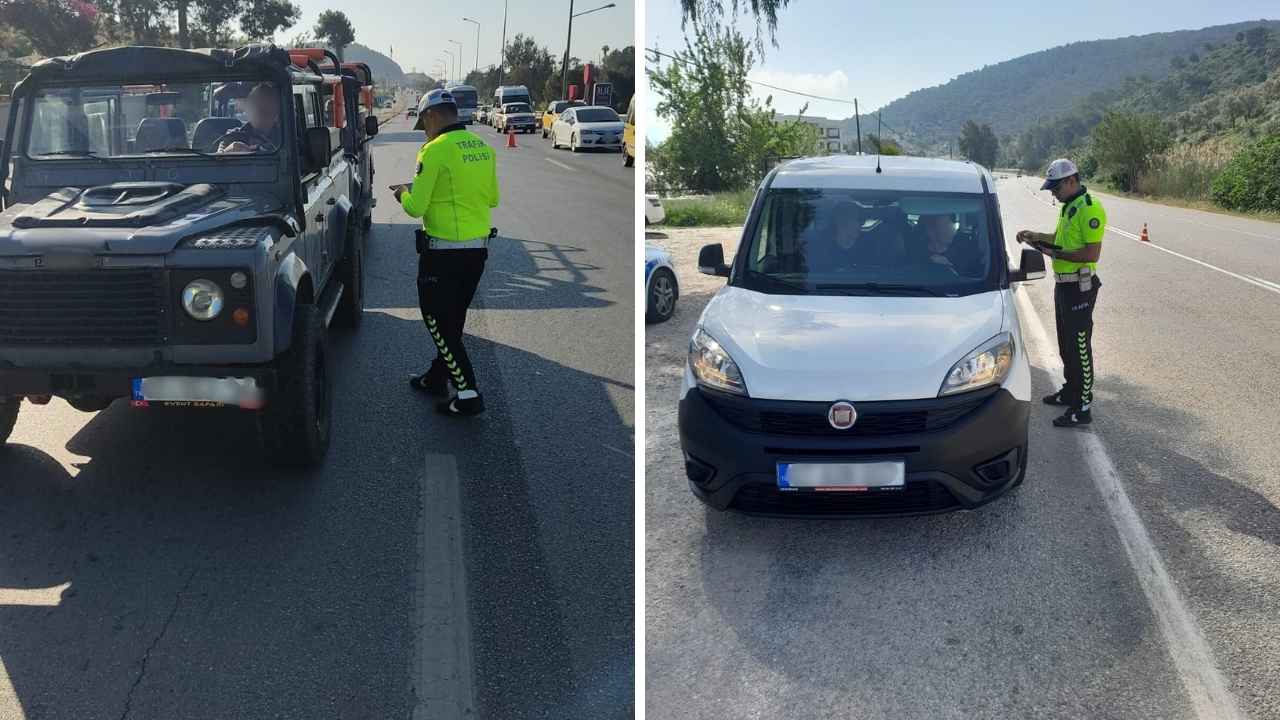Antalya'da 20 Binden Fazla Araç Ve Sürücüye Ceza Yağdı! 2