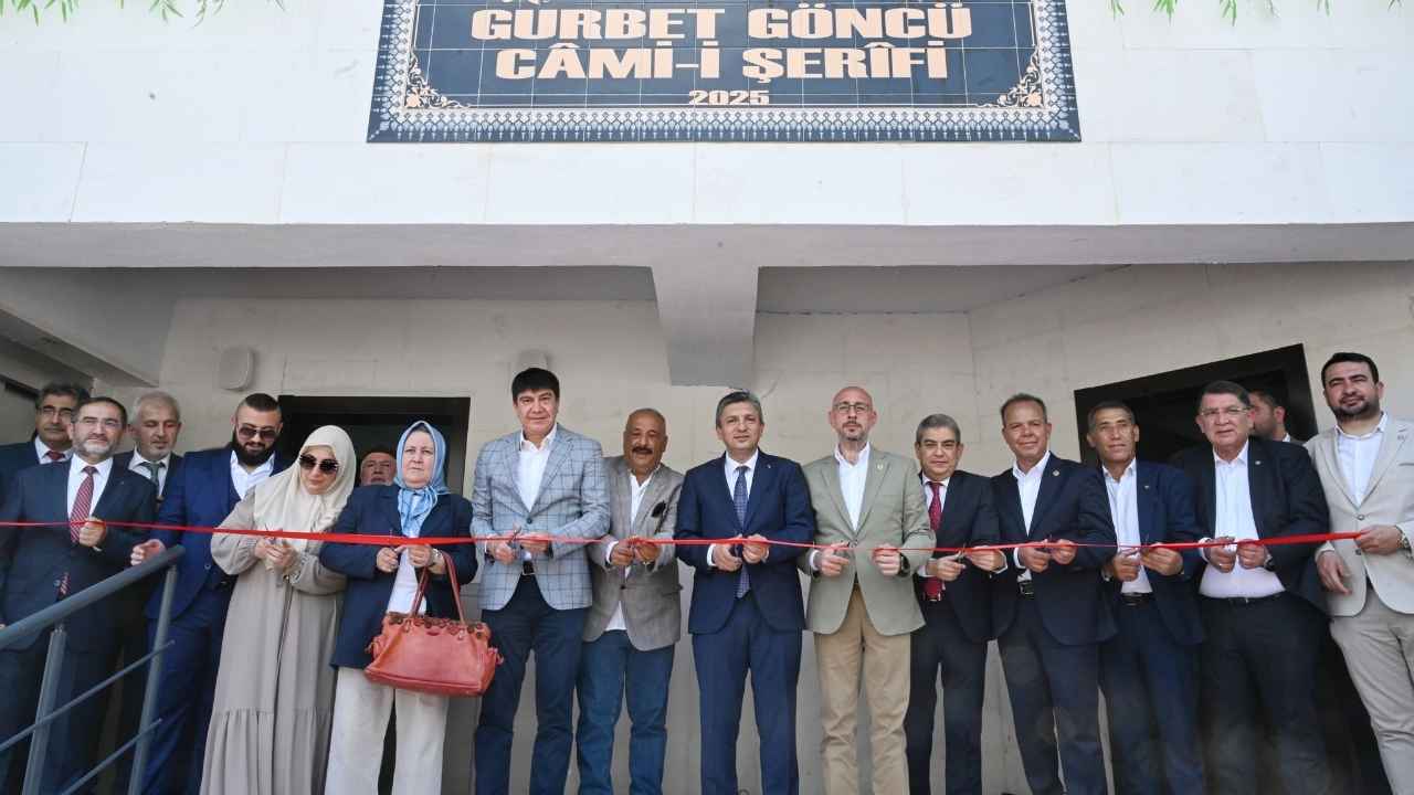 Döşemealtı'nda Gurbet Göncü Camii Açıldı 2