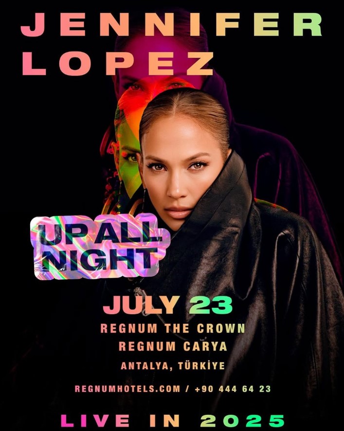 Jennifer Lopez Yeni Yaşına Antalya'da Girecek! Konser Tarihi Yine Değişti 2