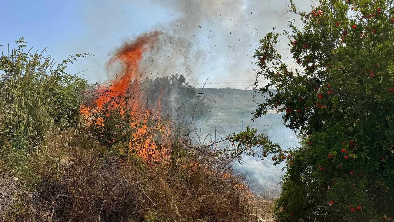 Mersin’de Yangın Alarmı2