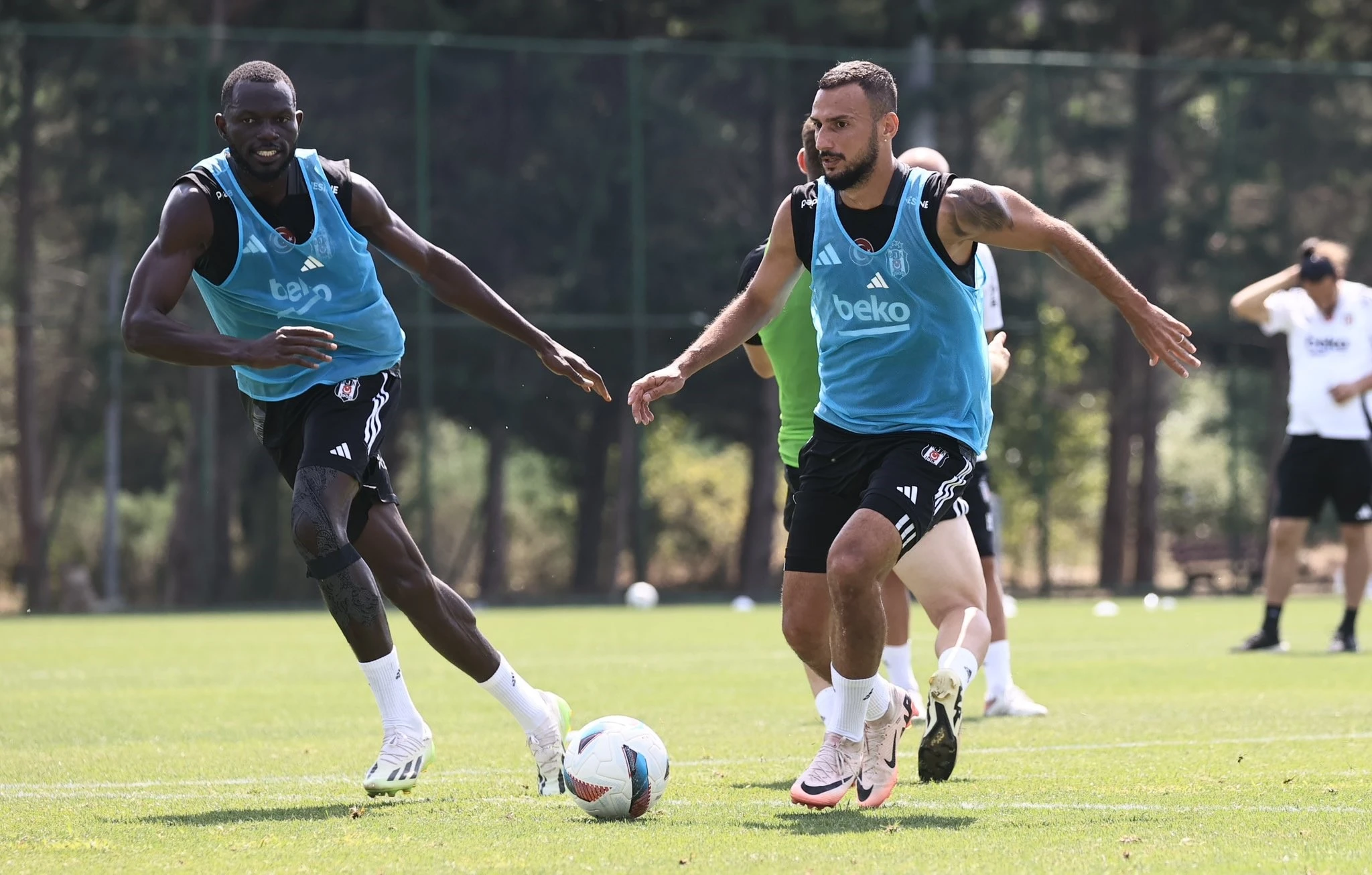 Beşiktaş Lugano Maçı Hazırlıklarına Devam Ediyor