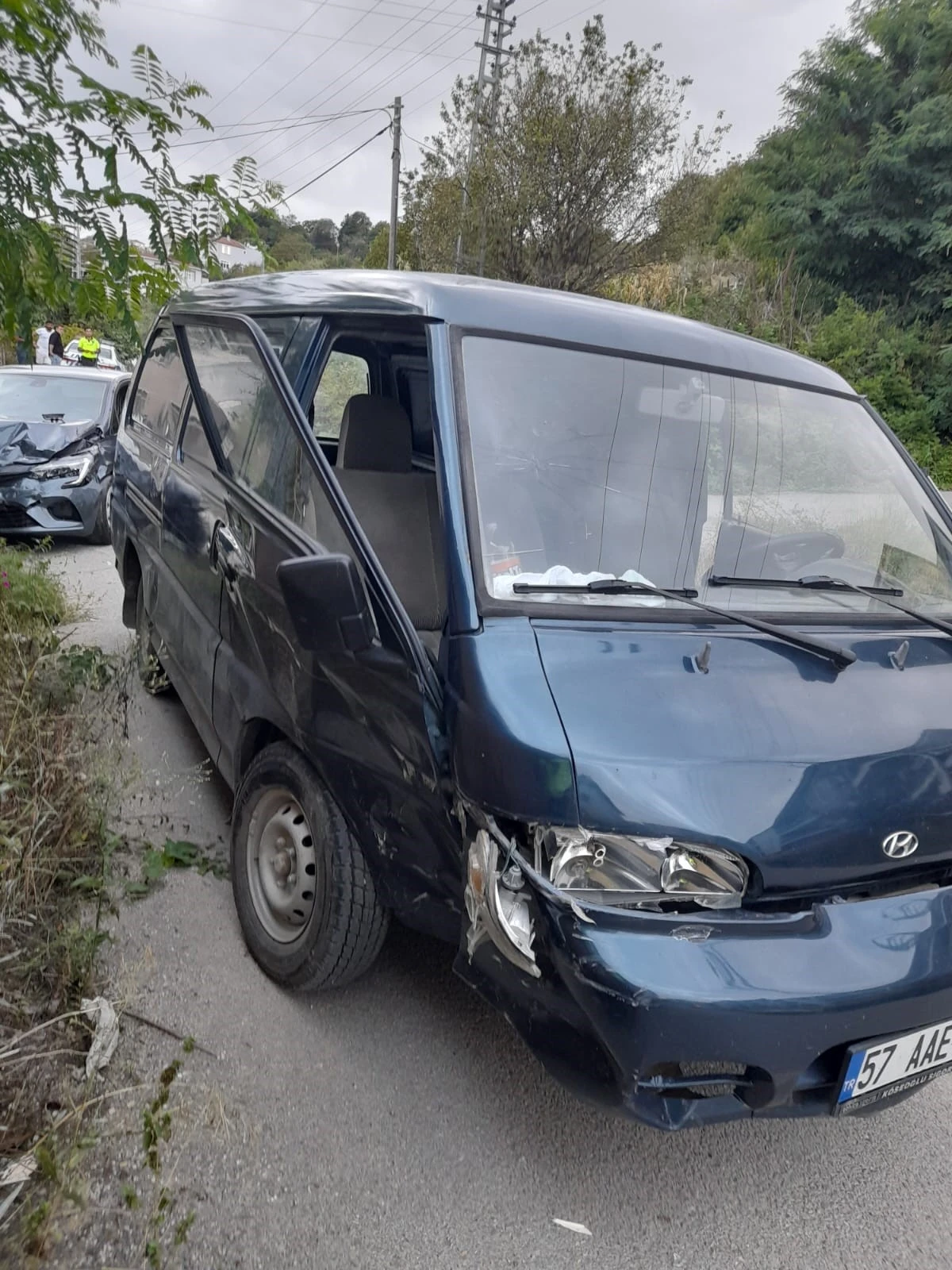 Sinop'ta Trafik Kazası: 1 Yaralı