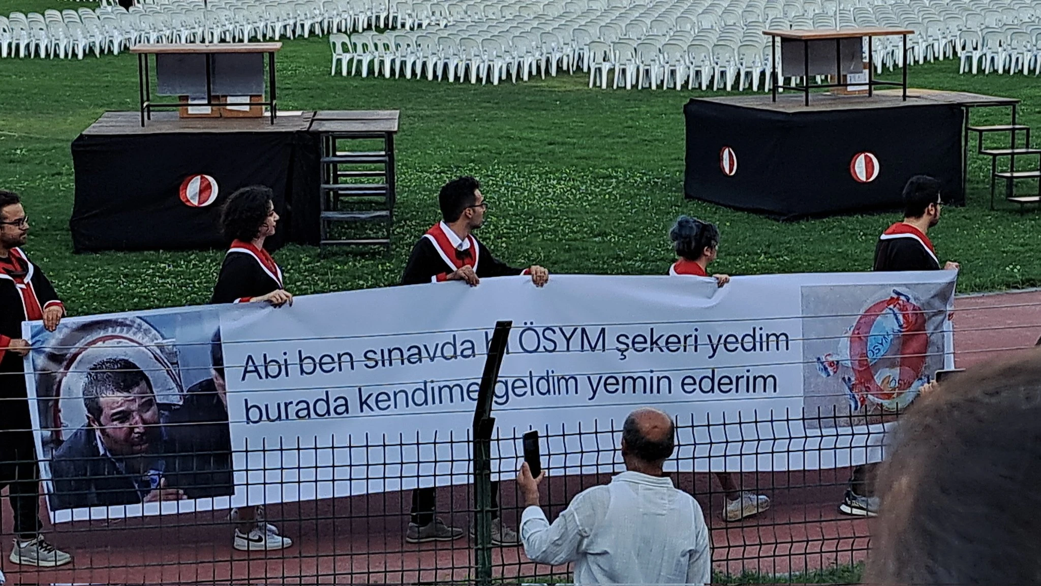 ODTÜ Mezuniyet Töreninde Protesto!