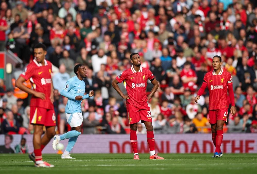 Nottingham Forest Liverpool'u 55 Yıl Sonra Anfield'da Mağlup Etti