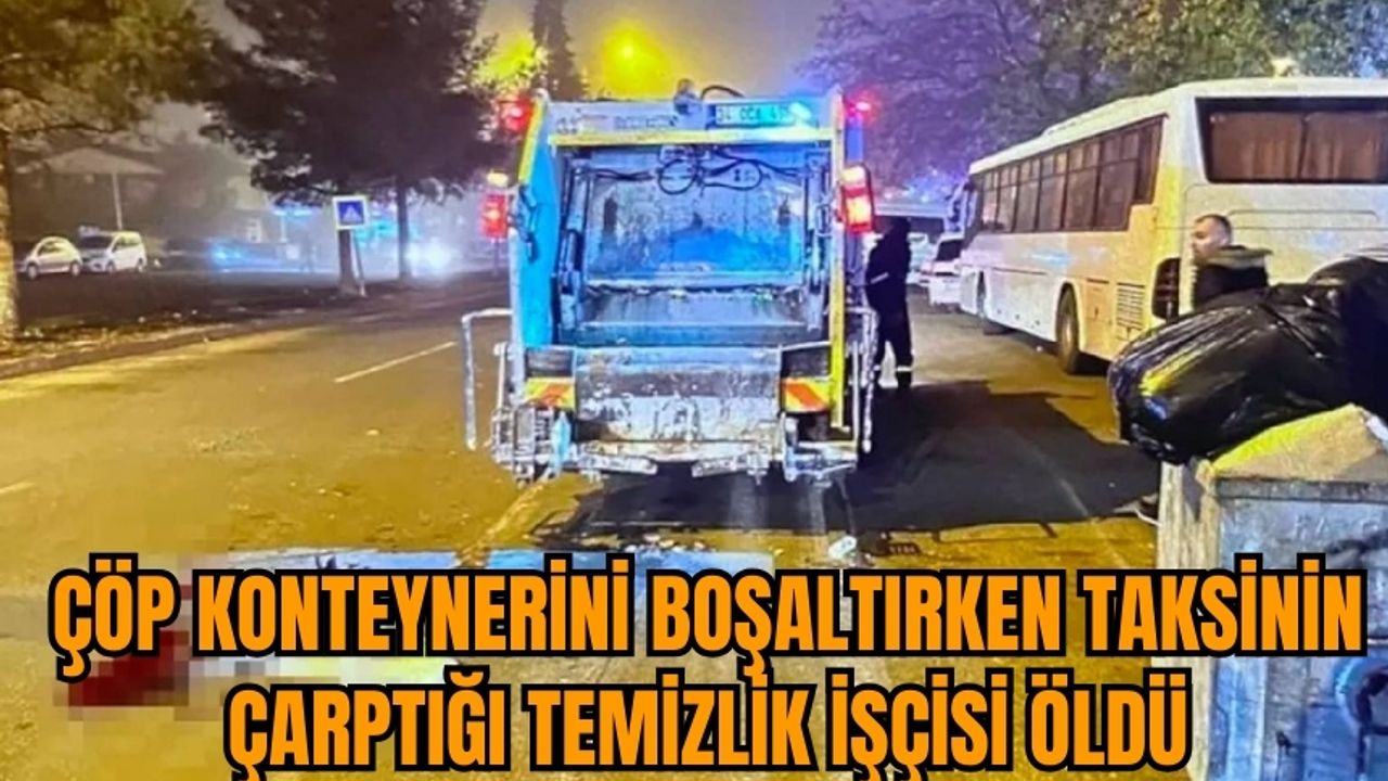 Diyarbakır'da taksinin çarptığı temizlik işçisi yaşamını yitirdi