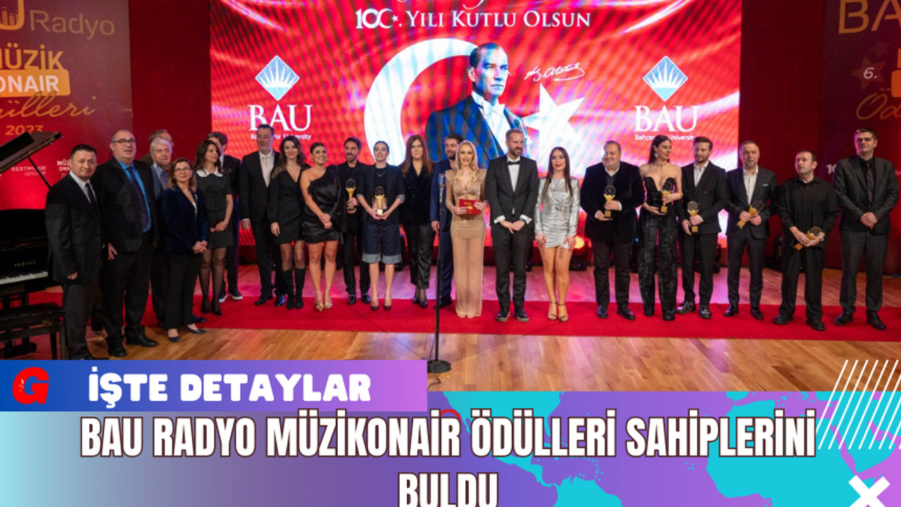 BAU Radyo MüzikOnair Ödülleri Sahiplerini Buldu