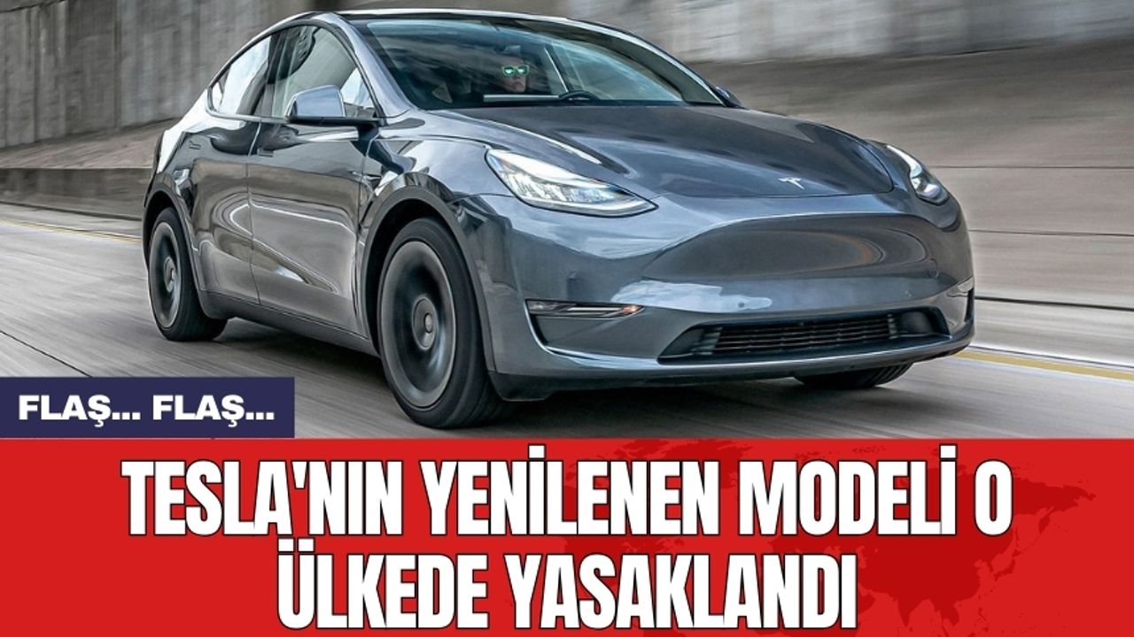 Tesla'nın yenilenen modeli o ülkede yasaklandı
