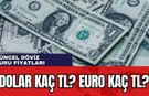 Dolar kaç TL? Euro kaç lira oldu? 25 Nisan 2024 Perşembe
