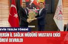 Mersin İl Sağlık Müdürü Mustafa Ekici Görevi Devraldı