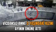 3 YAŞINDAKİ KIZINI AYI KAFESİNE ATTI