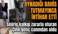 Oynadığı bahis tutmayınca intihar etti