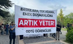 ODTÜ Öğrencilerinden üniversite yönetimi ve iktidara protesto