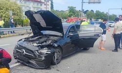Galatasaraylı futbolcu trafik kazası geçirdi