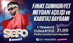 Finike Cumhuriyet Meydanı Sefo konseri ile açılıyor 