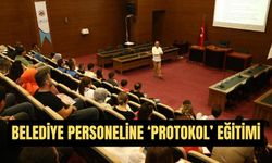 Belediye personeline ‘protokol’ eğitimi