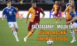 Galatasaray-Molde rövanş maçının hakemi belli oldu