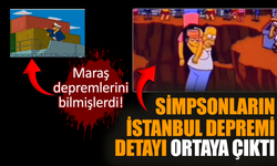 Simpsonların İstanbul depremi detayı ortaya çıktı