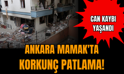Ankara Mamak'ta korkunç patlama!