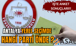 Antalya'da yerel seçimde hangi parti önde?