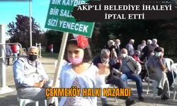 AKP'li belediye o ihaleyi iptal etti